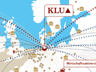 Weltkarte mit KLU